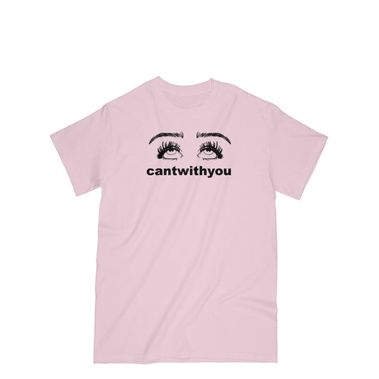CantWithYou Eye Logo (Pink) Short Sleeve