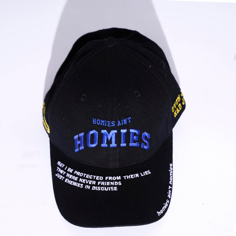 Load image into Gallery viewer, Homies Aint Homies Strapback hat
